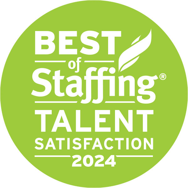 Best of Staffing Talent & Satisfaction Award 